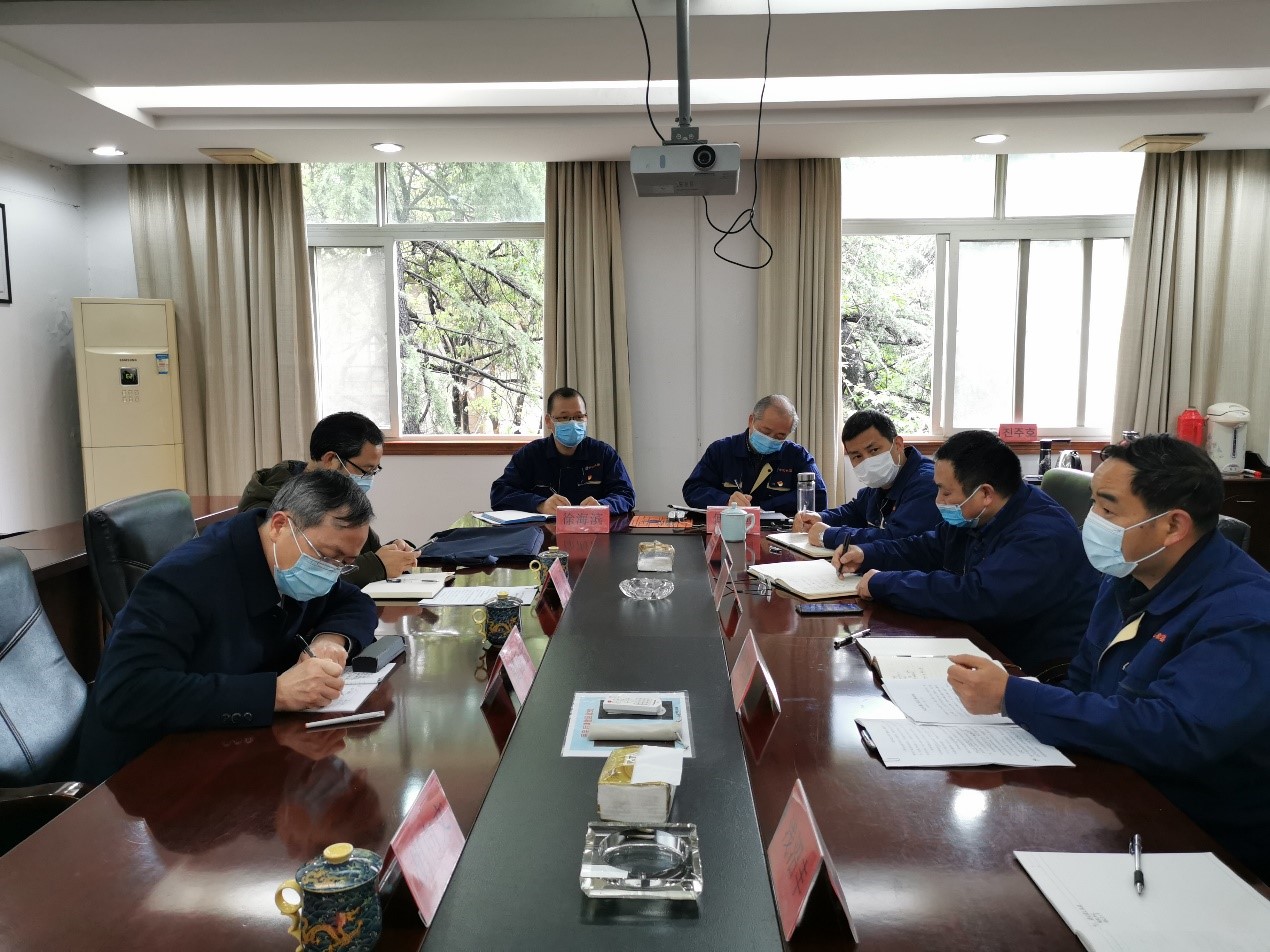 集團(tuán)公司黨委書記、董事長(zhǎng)虞岳明赴申達(dá)公司調(diào)研指導(dǎo)工作