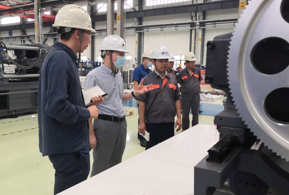 集團公司黨委書記、董事長虞岳明赴德清申達公司調(diào)研指導