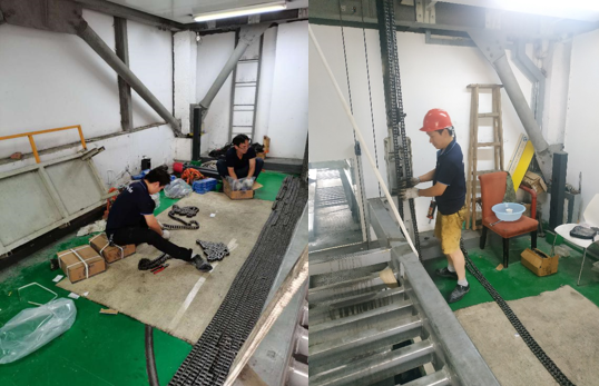 商業(yè)公司 物業(yè)動態(tài)丨這個假期有點忙 ——二輕大廈車庫維修紀實