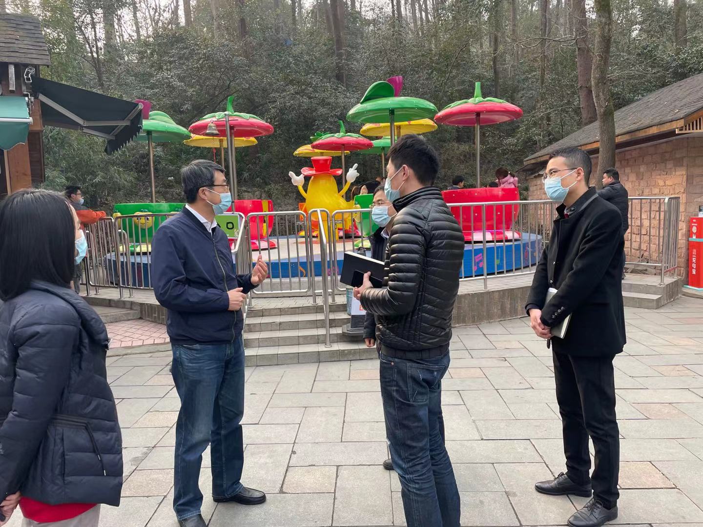 吳敏赴哎喲藝創(chuàng)檢查安全生產(chǎn)、疫情防控工作