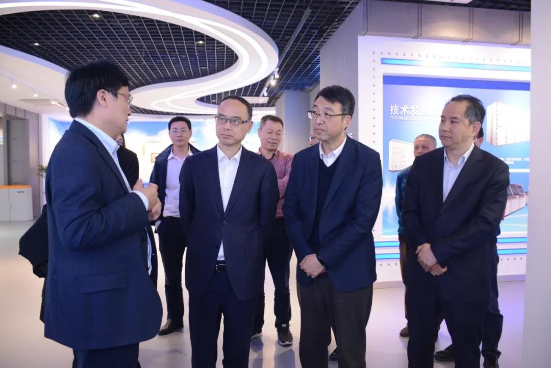 省國(guó)資委副主任、黨委委員姜揚(yáng)劍一行赴國(guó)瑞科技調(diào)研座談