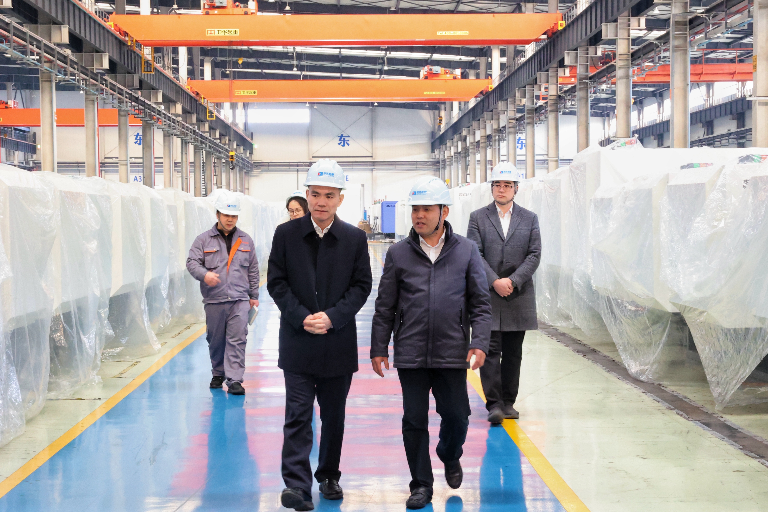 孫哲君赴所屬企業(yè)開展“大走訪大調研大服務大解題”活動